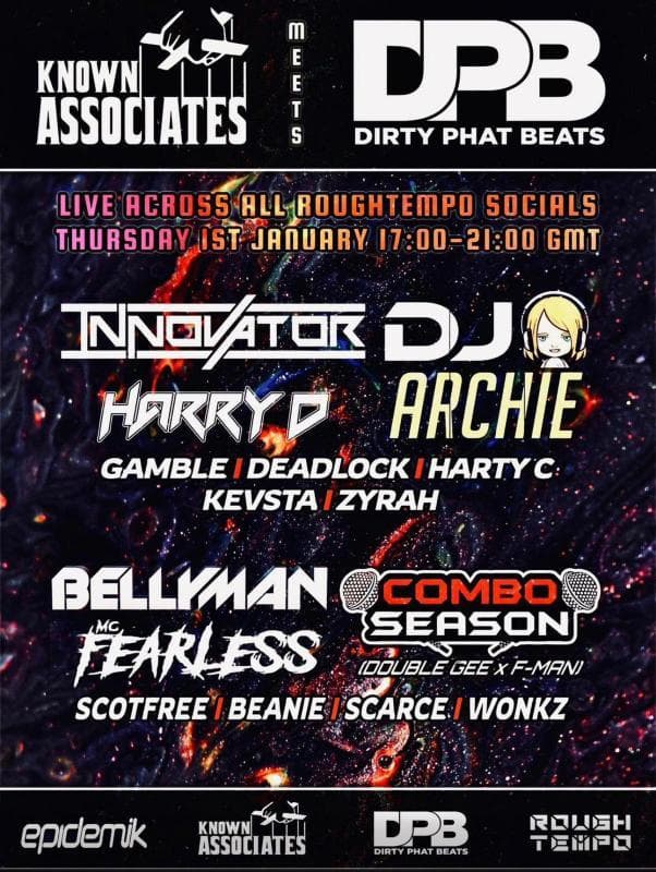 Known Associates · The Big Link Up poster